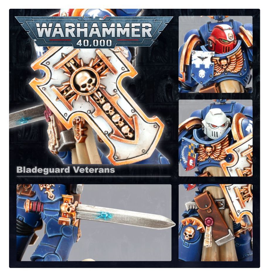 Warhammer 40k Space Marine Bladeguard Veterans