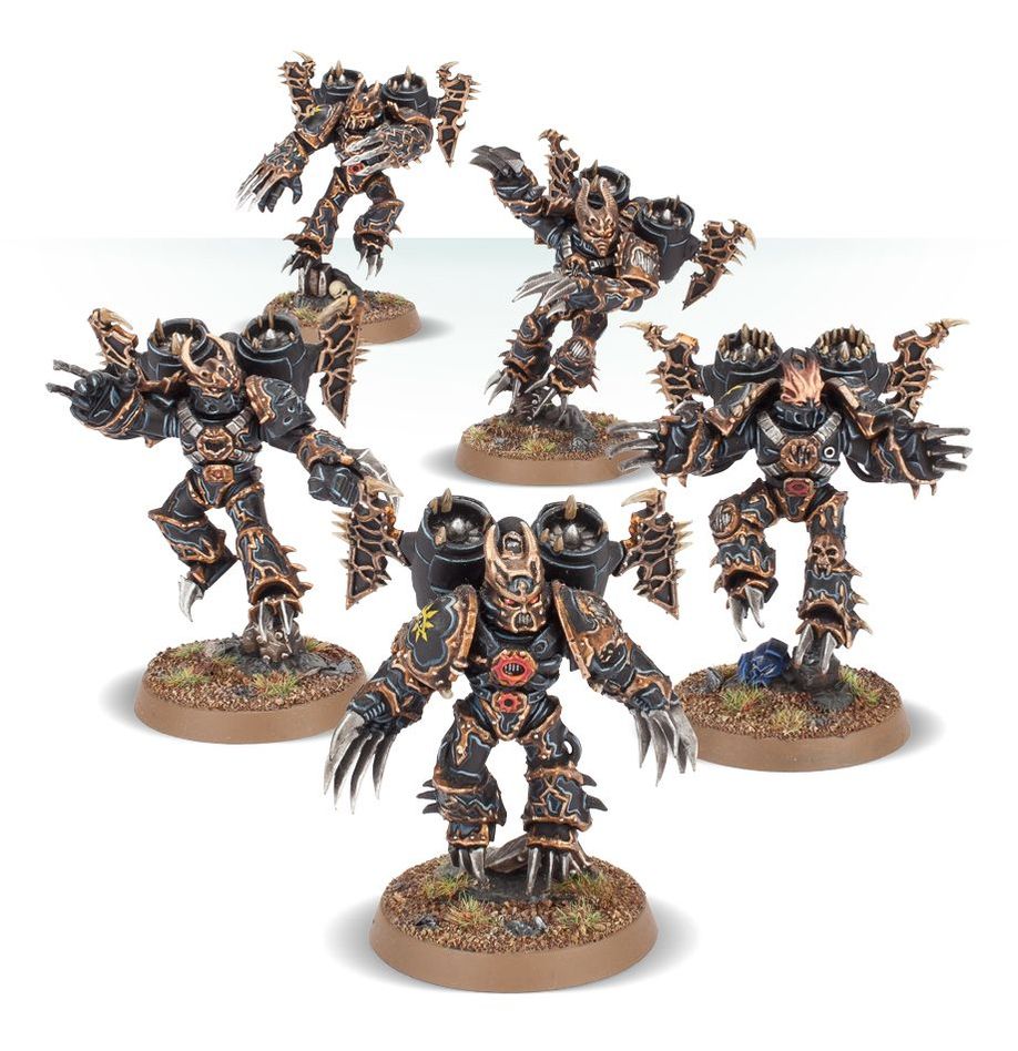 Warhammer 40k Chaos Space Marines Raptors/Warptalons