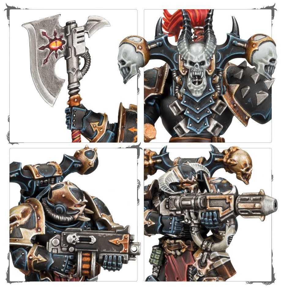 Warhammer 40k Chaos Space Marines Legionaires
