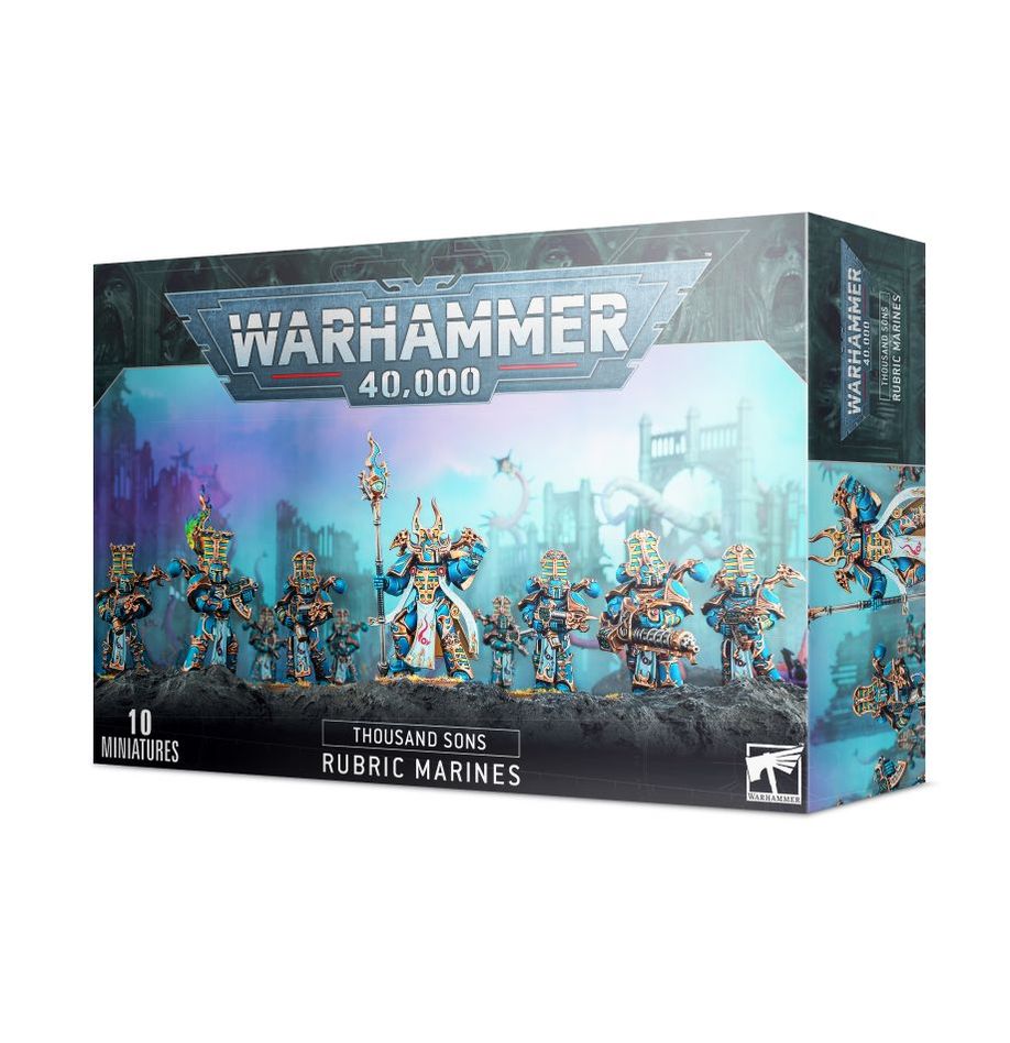 Warhammer 40k Thousand Son's Rubric Marines