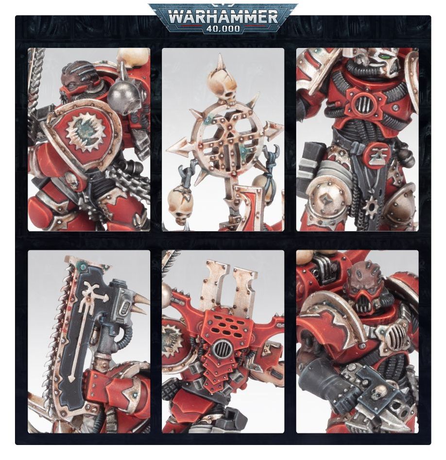 Warhammer 40k World Eaters Khorne Beserkers