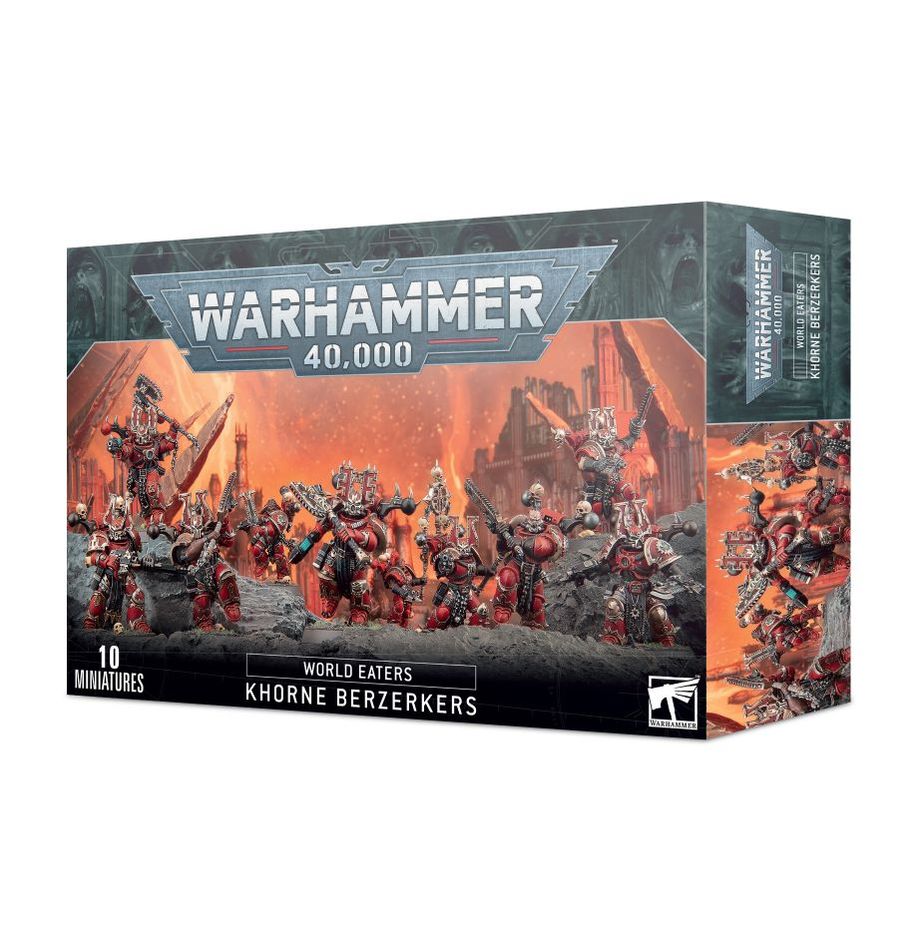Warhammer 40k World Eaters Khorne Beserkers