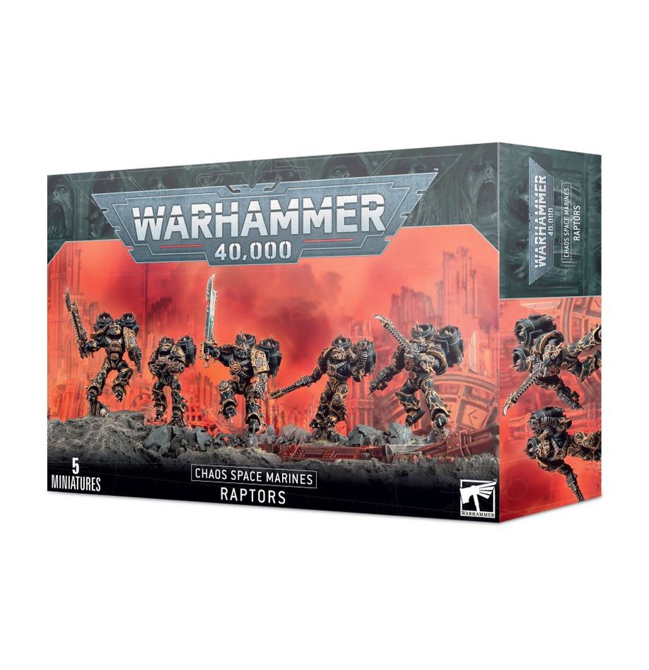 Warhammer 40k Chaos Space Marines Raptors/Warptalons