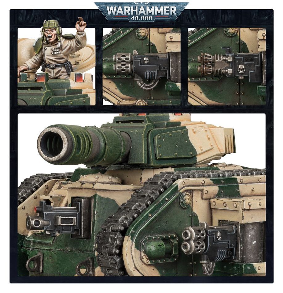 Warhammer 40k Astra Militarum Leman Russ Battle Tank