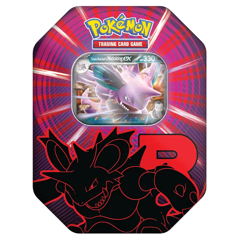 Pokemon TCG Team Rocket Tins