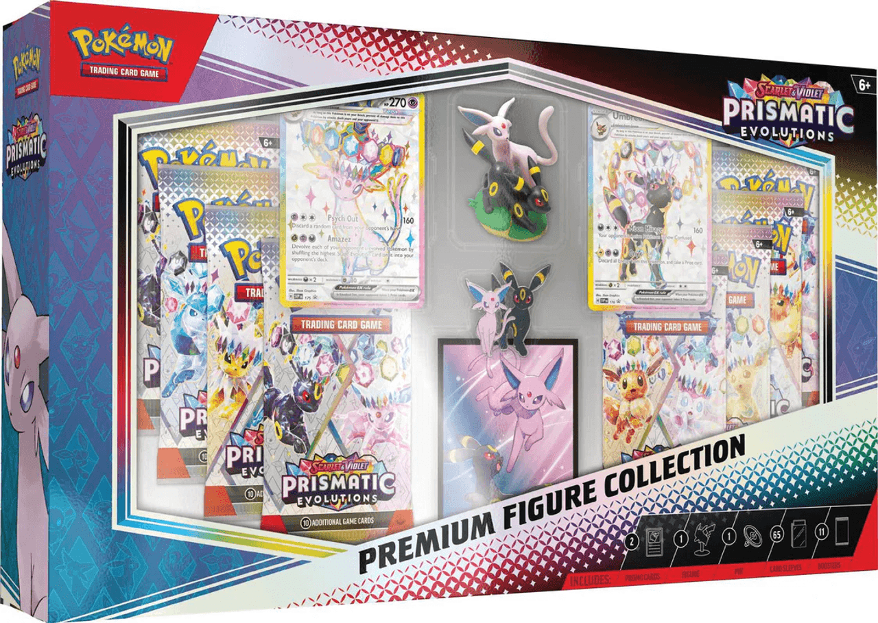 Pokemon TCG Prismatic Evolutions Premium Figure Collection