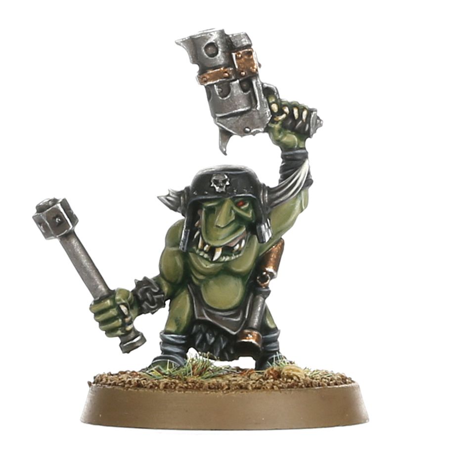 Warhammer 40k Ork Runtherd and Gretchins