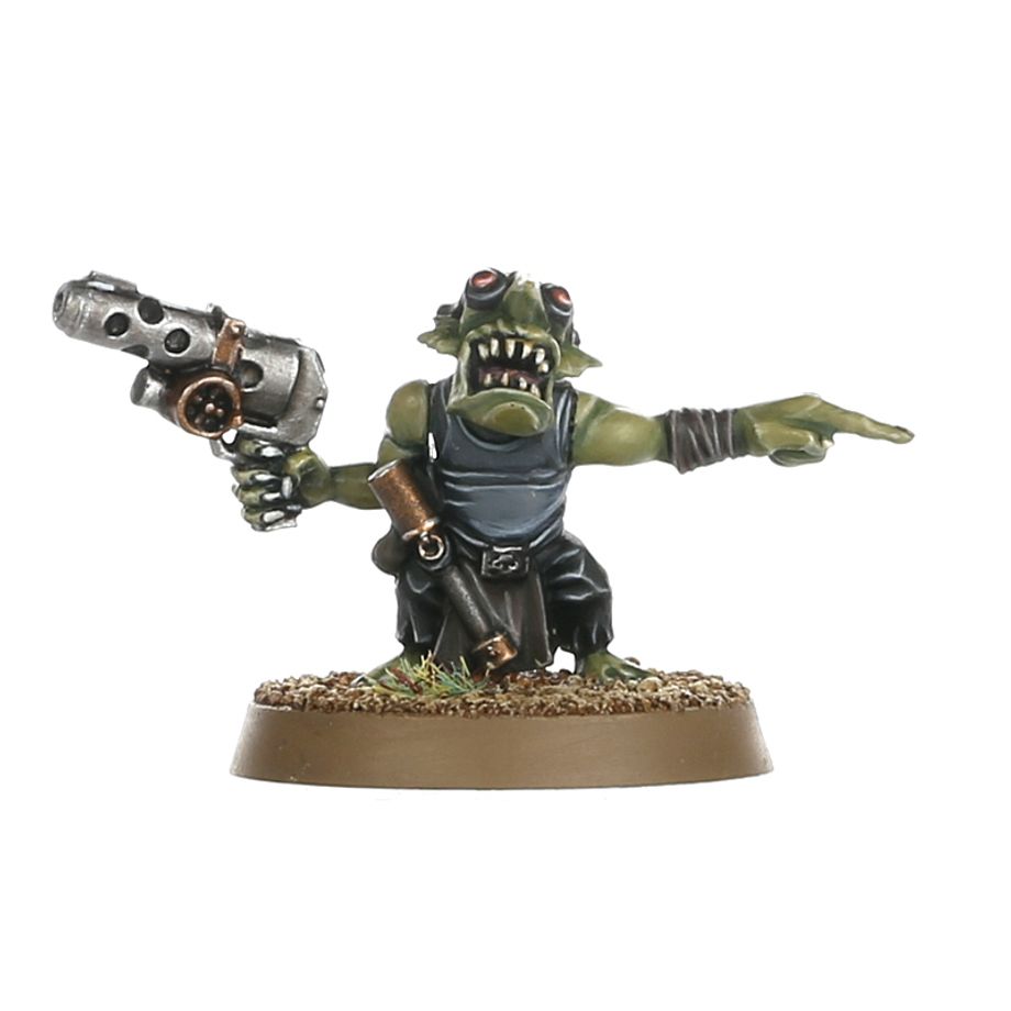 Warhammer 40k Ork Runtherd and Gretchins