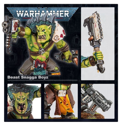 Warhammer 40,000 Orks Ork Beast Snagga Boyz