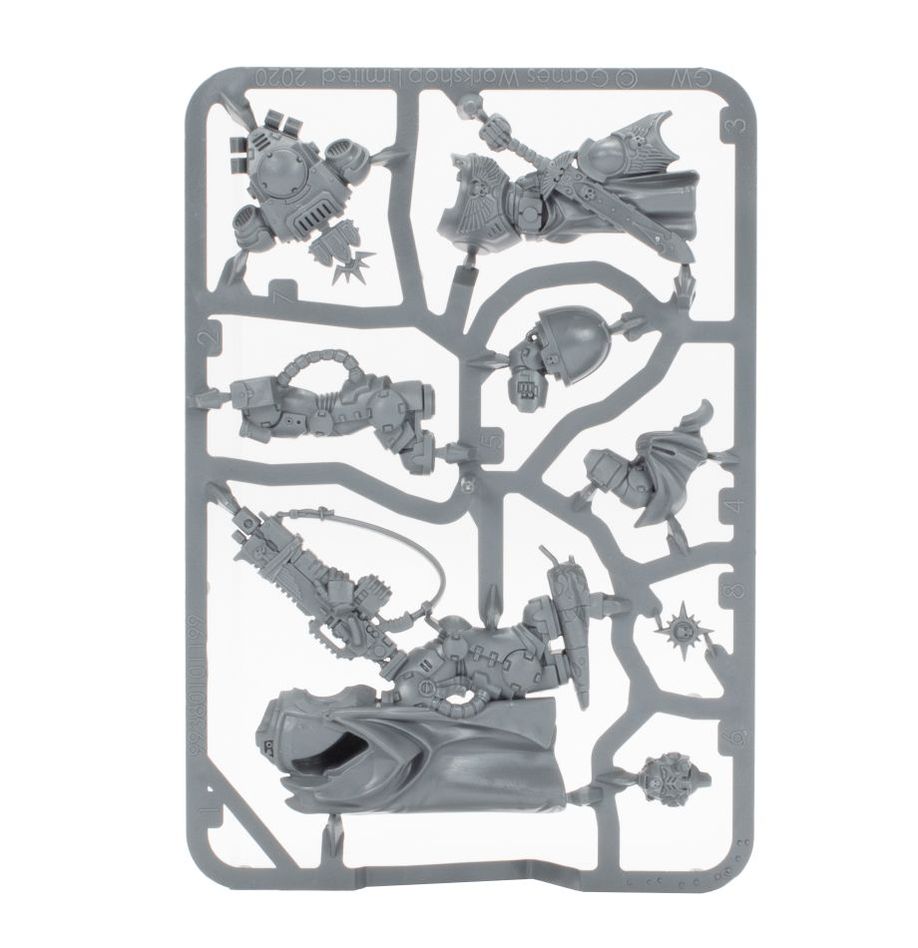 Warhammer 40,000 Space Marines Captain in Gravis Armour with Master-crafted Heavy Bolt Rifle