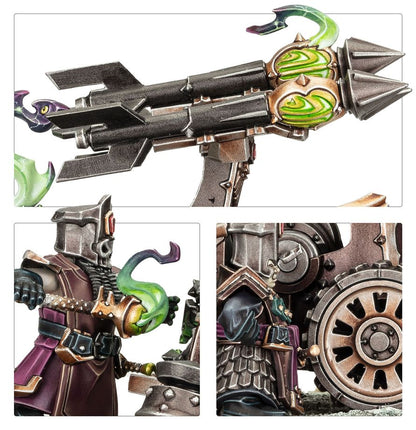 Warhammer Age of Sigmar Helsmiths of Hashut Deathshrieker Rocket Battery/Tormentor Bombard