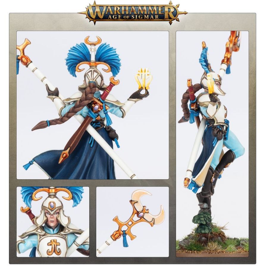 Warhammer Age of Sigmar Lumineth Realm-Lords Scinari Enlightener