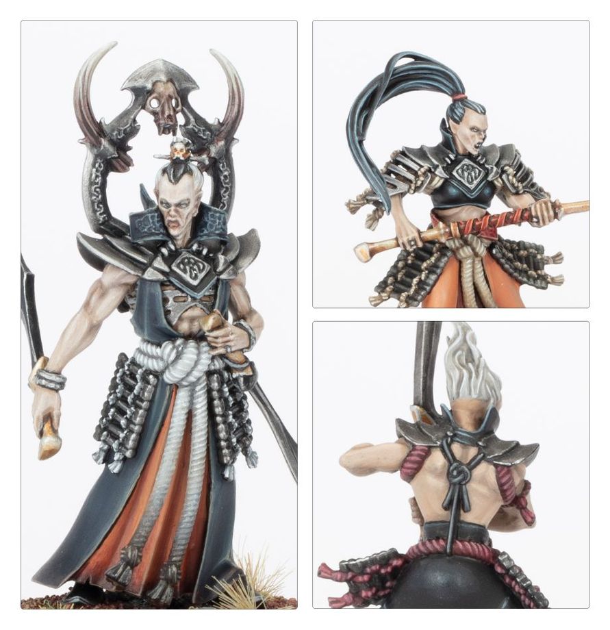 Warhammer Age of Sigmar Soulblight Gravelords Askurgan Trueblades