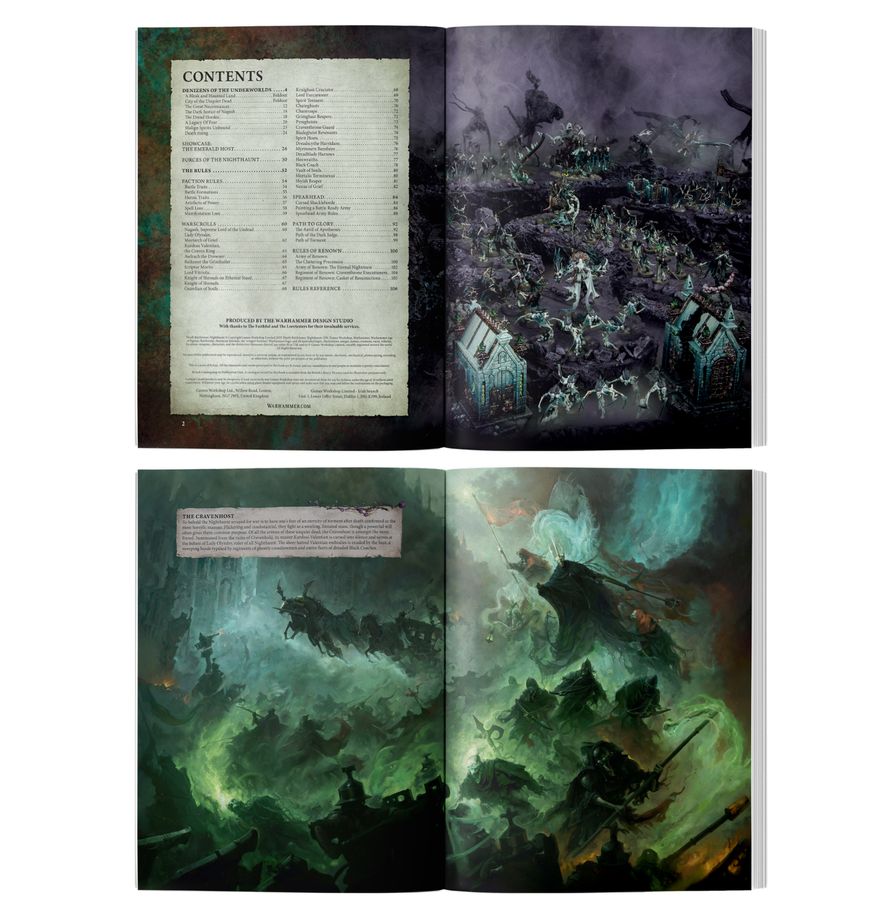 Warhammer Age of Sigmar Death Battletome: Nighthaunt