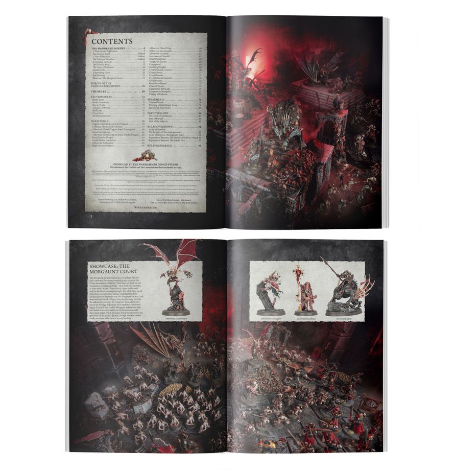 Warhammer Age of Sigmar Death Battletome: Flesh-eater Courts