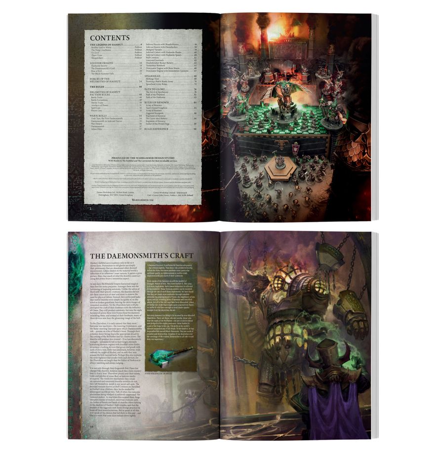 Warhammer Age of Sigmar Chaos Battletome: Helsmiths of Hashut