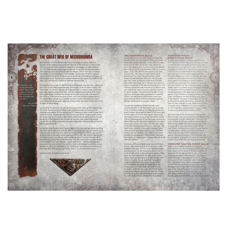 Warhammer 40,000 Necromunda: The Book of Peril (Hardback)