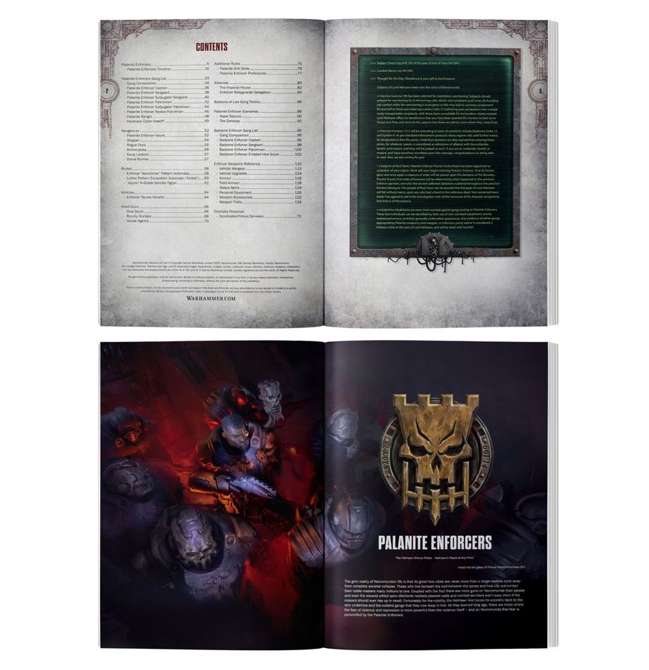 Warhammer 40,000 Necromunda: Bastions of Law
