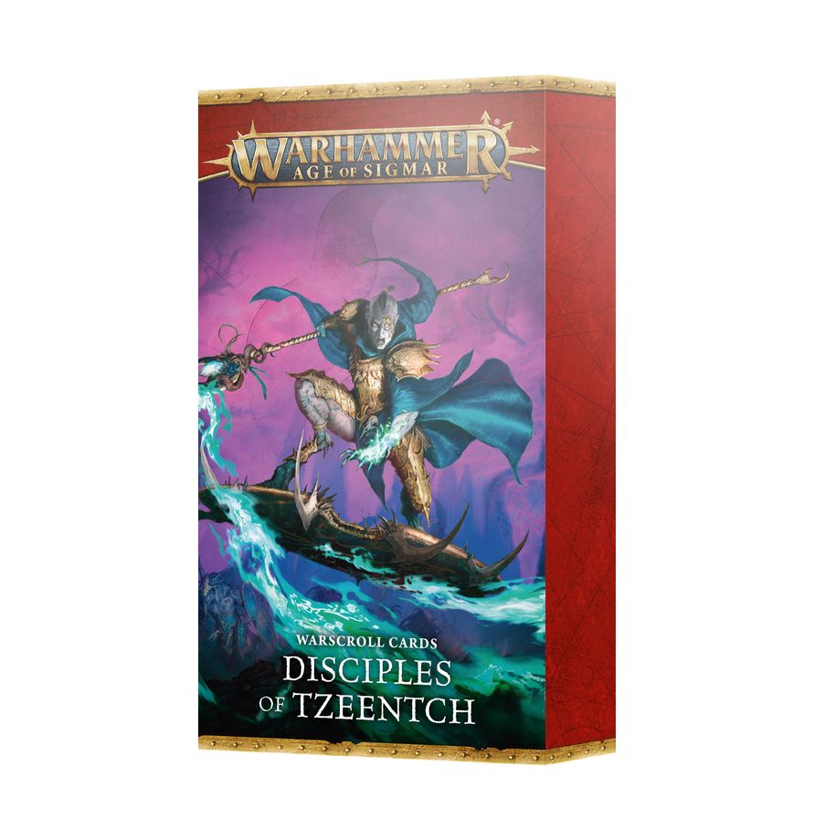 Warhammer Age of Sigmar Warscroll Cards: Disciples of Tzeentch