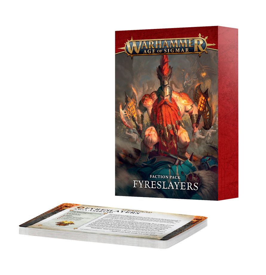 Warhammer Age of Sigmar Faction Pack: Fyreslayers