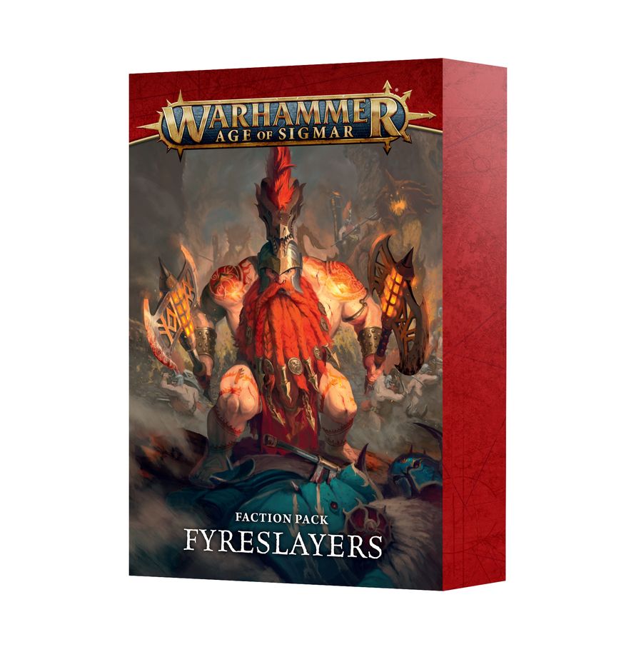 Warhammer Age of Sigmar Faction Pack: Fyreslayers