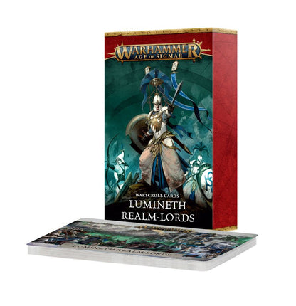 Warhammer Age of Sigmar Warscroll Cards: Lumineth Realm-lords (English)