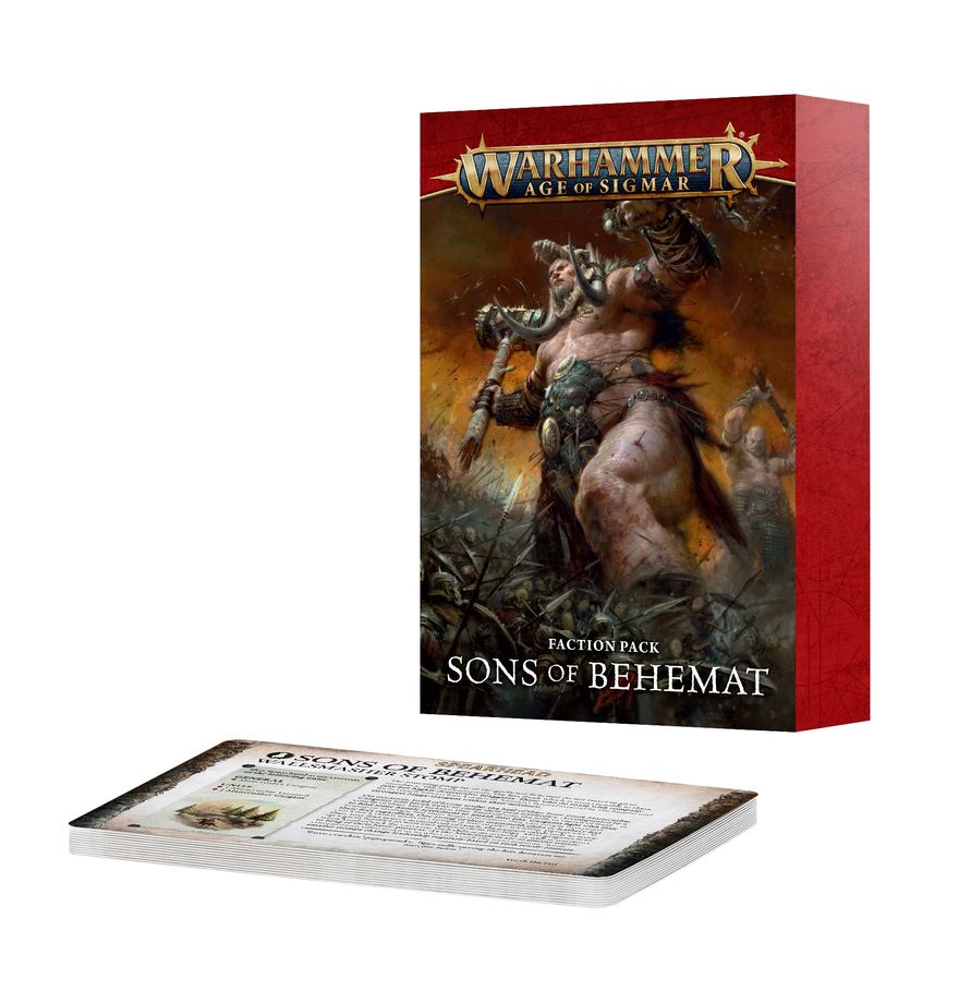 Warhammer Age of Sigmar Faction Pack: Sons of Behemat