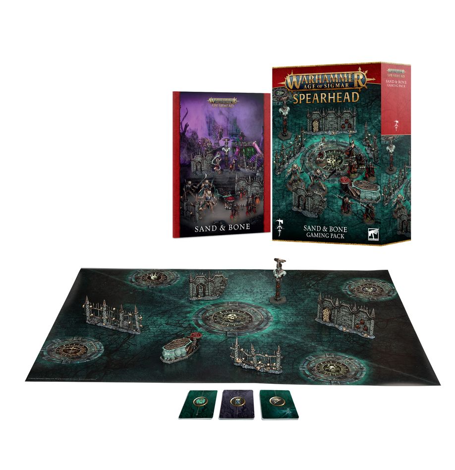 Warhammer Age of Sigmar Spearhead: Sand & Bone Gaming Pack