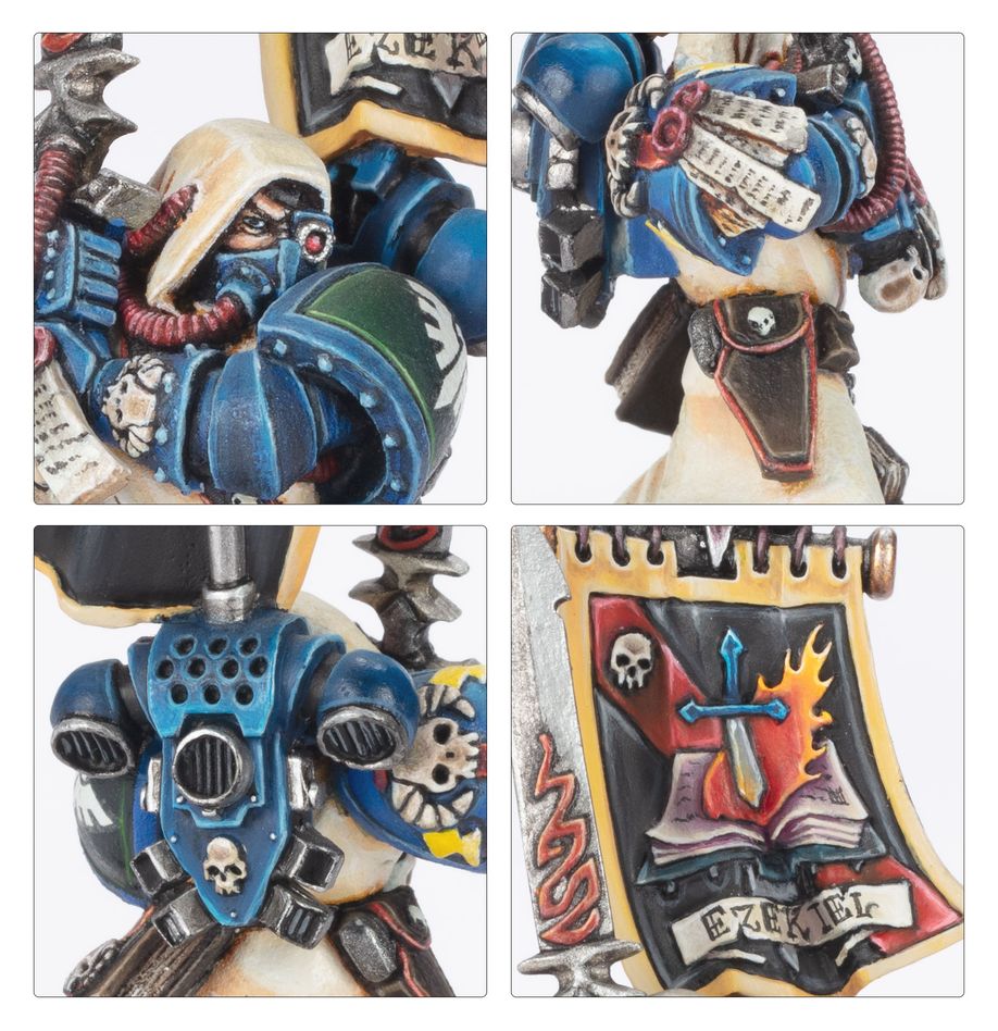 Warhammer 40,000 Dark Angels Ezekiel, Grand Master of Librarians