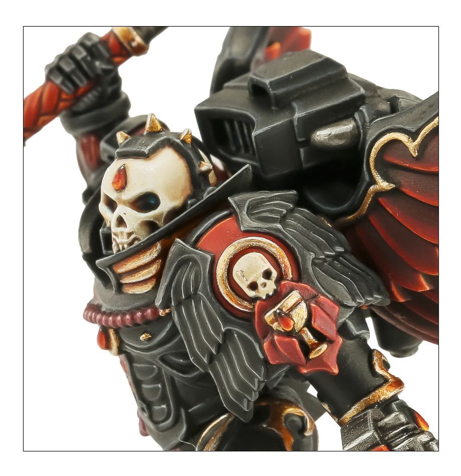 Warhammer 40,000 Blood Angels Chaplain With Jump Pack