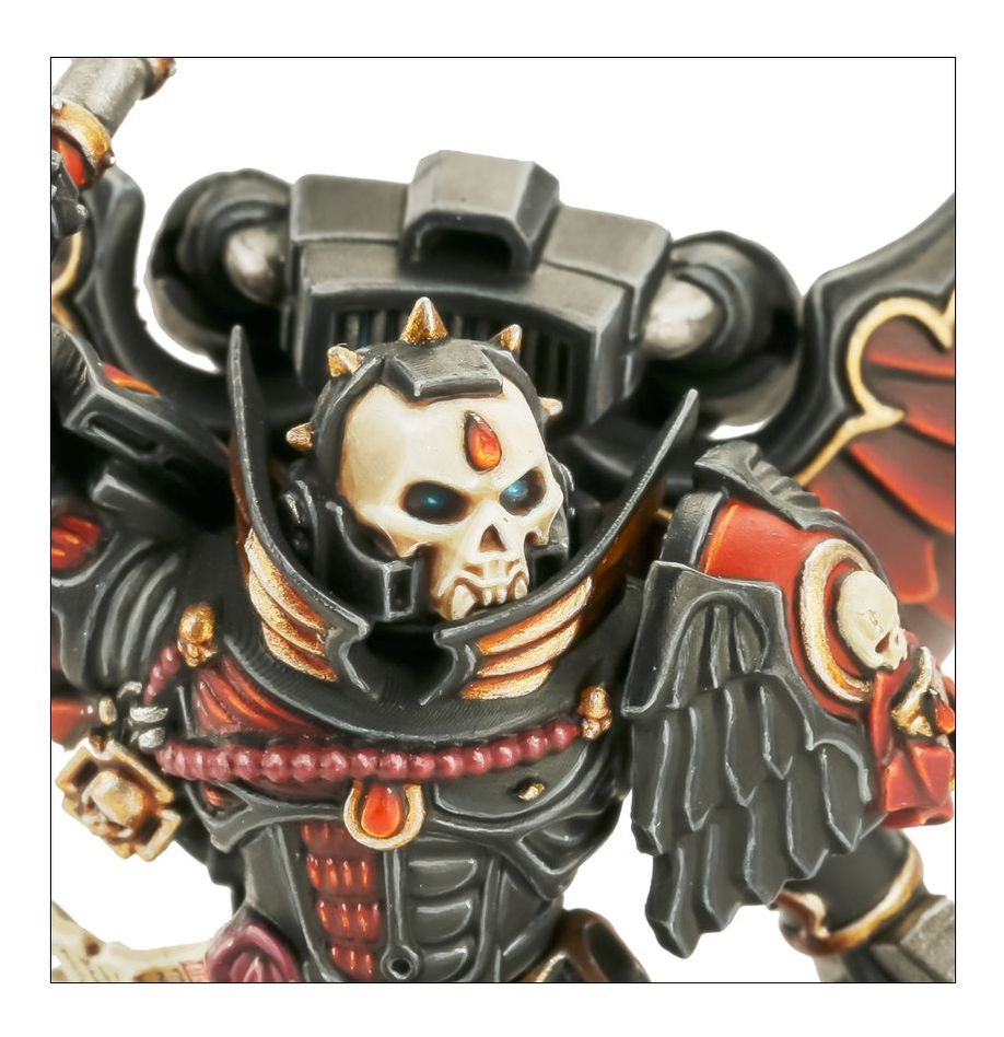 Warhammer 40,000 Blood Angels Chaplain With Jump Pack