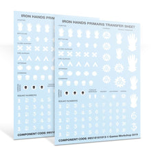 Warhammer 40,000 Iron Hands Primaris Upgrades and Transfers
