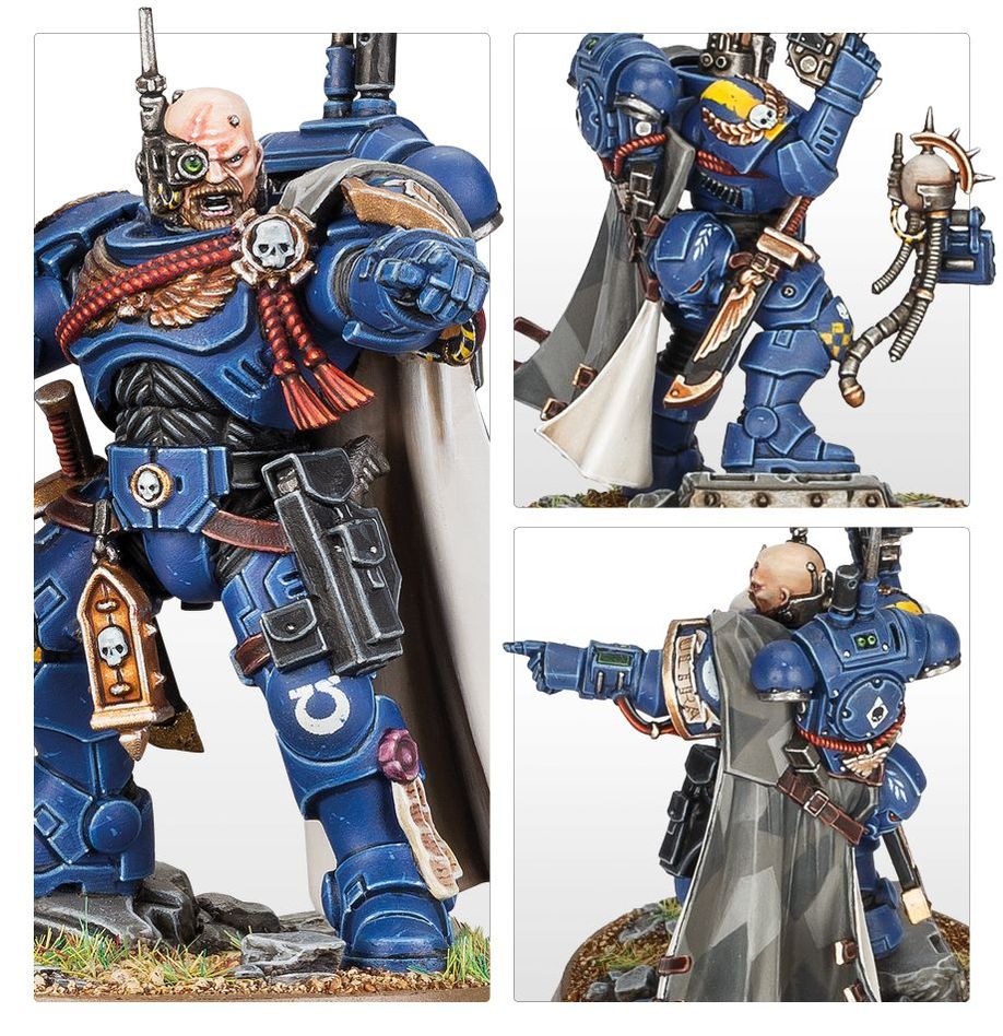 Warhammer 40,000 Space Marines Captain in Phobos Armour