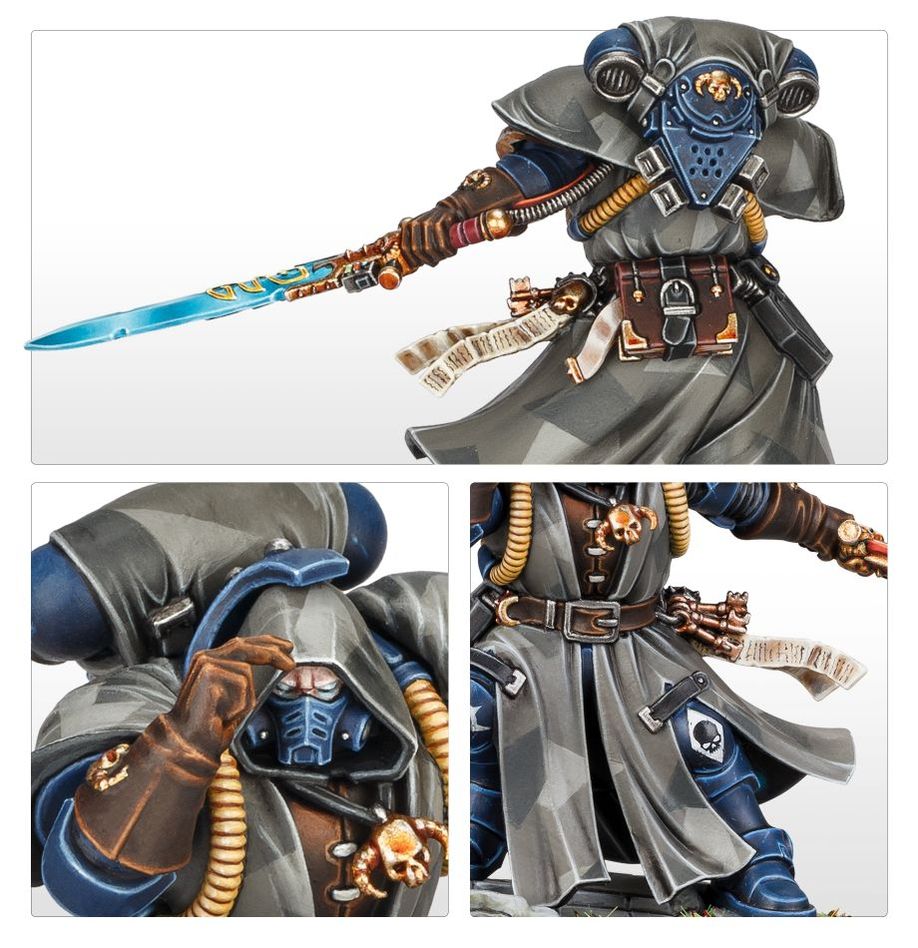 Warhammer 40,000 Space Marines Primaris Librarian in Phobos Armour