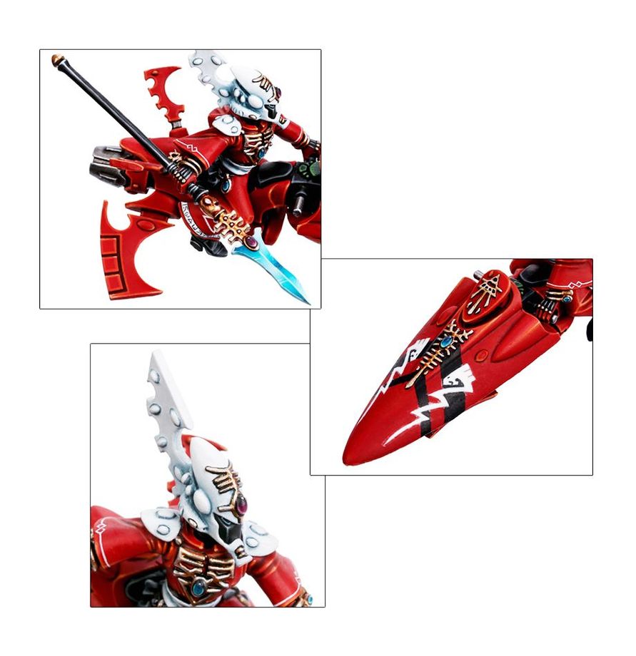 Warhammer 40,000 Aeldari Farseer Skyrunner/Warlock Skyrunner
