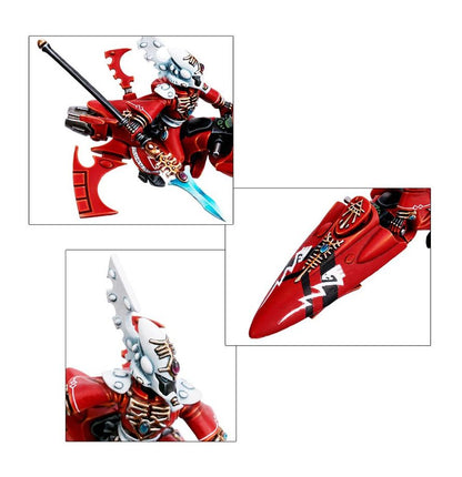 Warhammer 40,000 Aeldari Farseer Skyrunner/Warlock Skyrunner