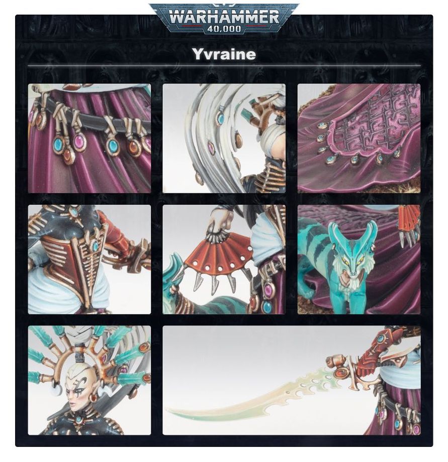 Warhammer 40,000 Aeldari Yvraine