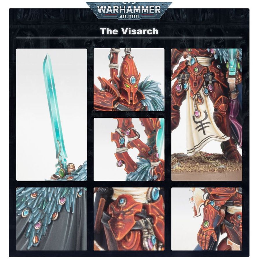 Warhammer 40,000 Aeldari The Visarch