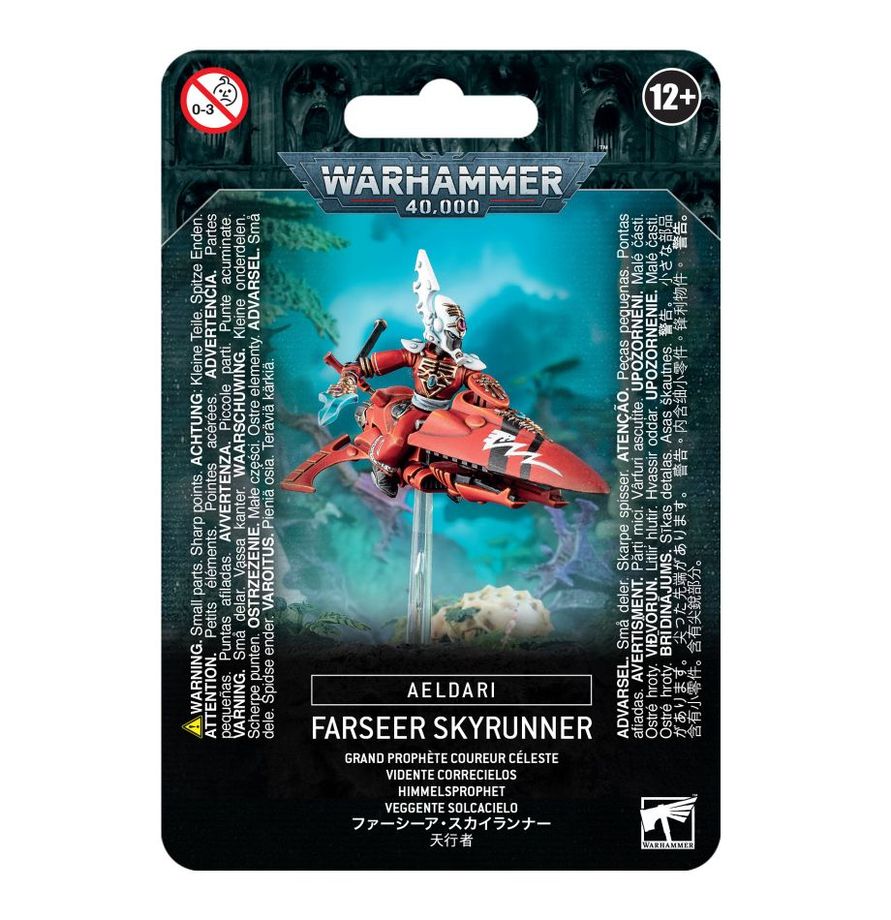 Warhammer 40,000 Aeldari Farseer Skyrunner/Warlock Skyrunner
