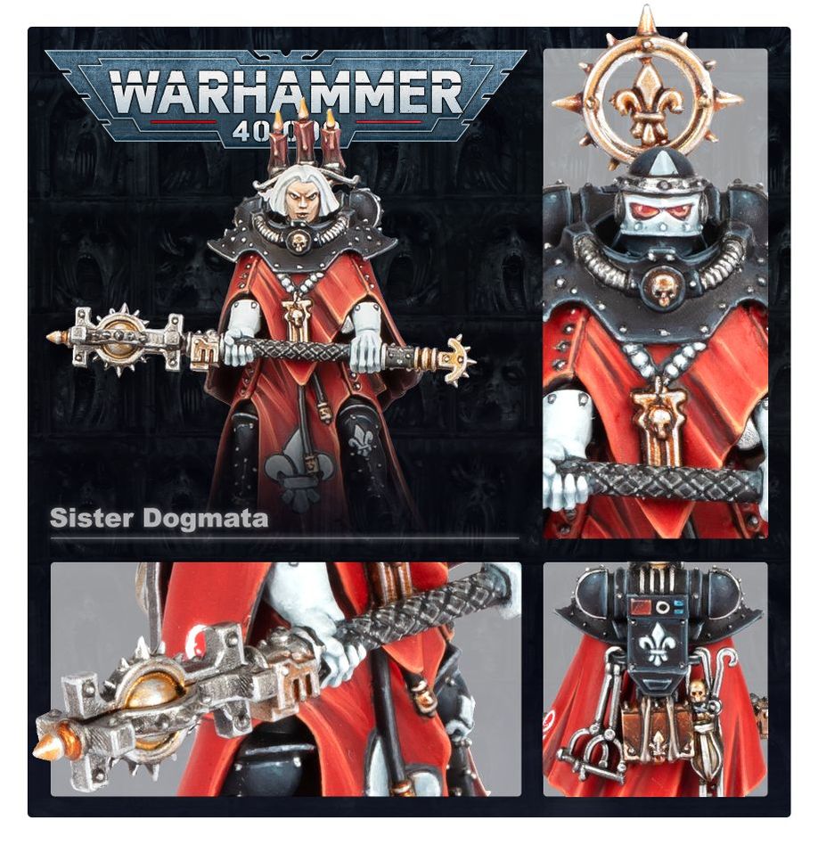 Warhammer 40,000 Adepta Sororitas Sister Dogmata