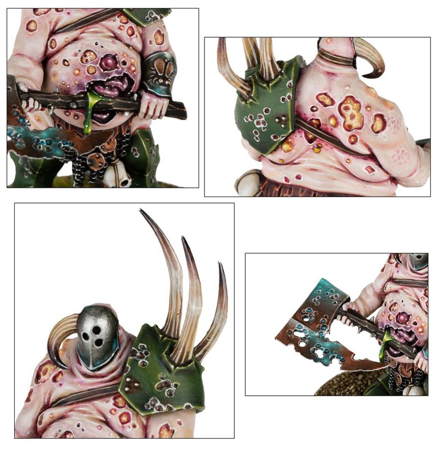 Warhammer Age of Sigmar Maggotkin of Nurgle Lord of Plagues