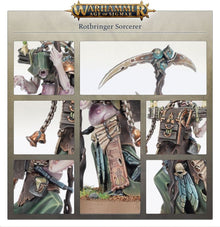 Warhammer Age of Sigmar Maggotkin of Nurgle Rotbringer Sorcerer