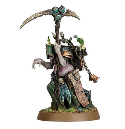 Warhammer Age of Sigmar Maggotkin of Nurgle Rotbringer Sorcerer