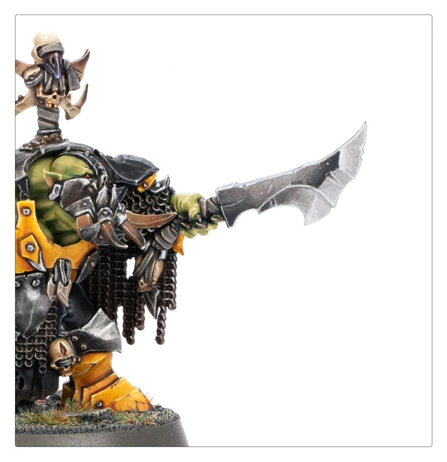 Warhammer Age of Sigmar Orruk Warclans Ardboy Big Boss