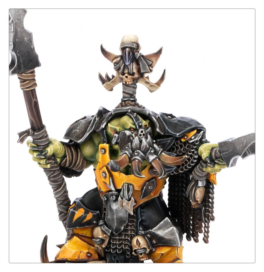 Warhammer Age of Sigmar Orruk Warclans Ardboy Big Boss