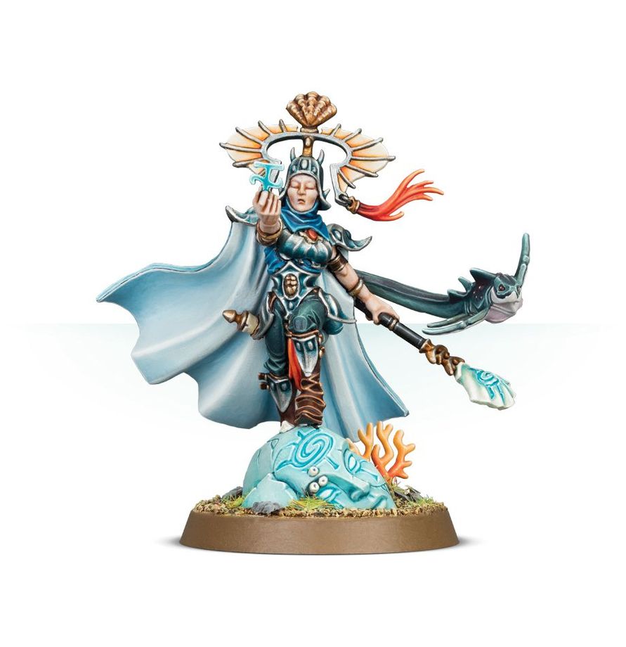 Warhammer Age of Sigmar Idoneth Deepkin Isharann Tidecaster