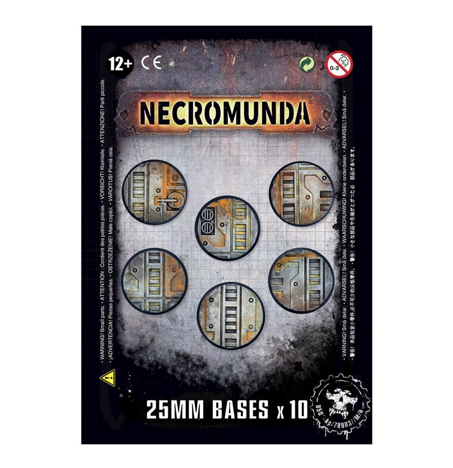 Warhammer 40,000 Necromunda 25mm Bases
