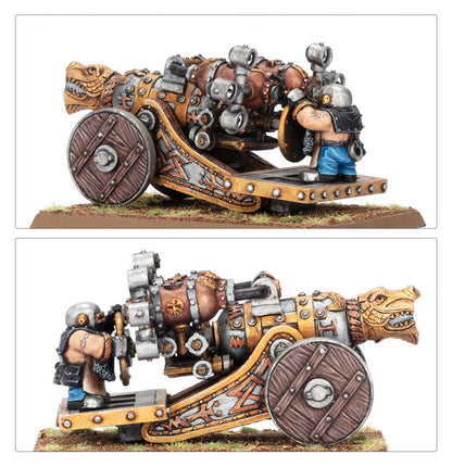 Warhammer: The Old World Dwarfen Mountain Holds Flame Cannon