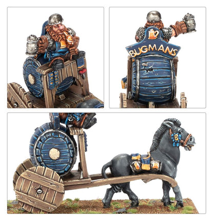 Warhammer: The Old World Dwarfen Mountain Holds Bugman's Cart