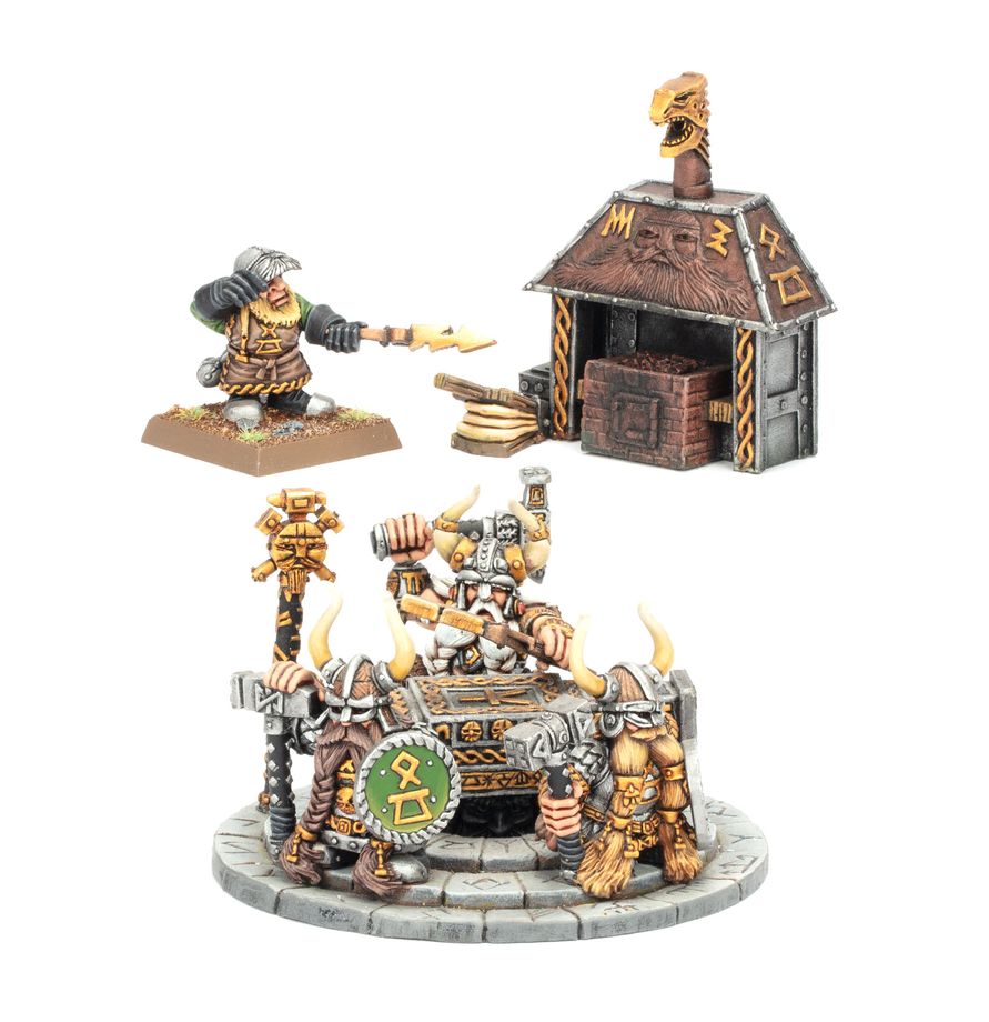 Warhammer: The Old World Dwarfen Mountain Holds Anvil of Doom